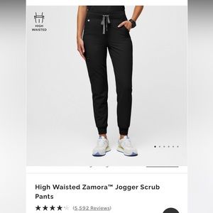 FIGS Zamora High waist Jogger Scrub Pants